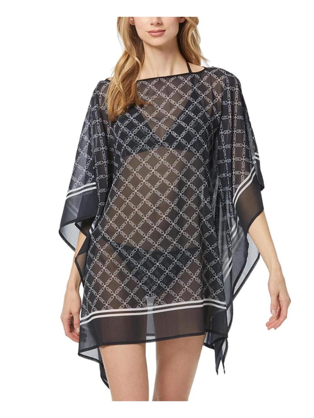 Michael Kors Women's Scarf Cover-Up Caftan